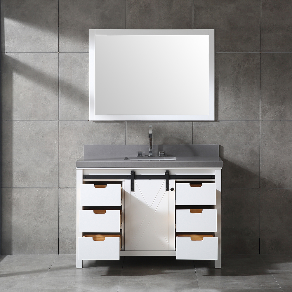 48 inch traditional white Bathroom Vanity