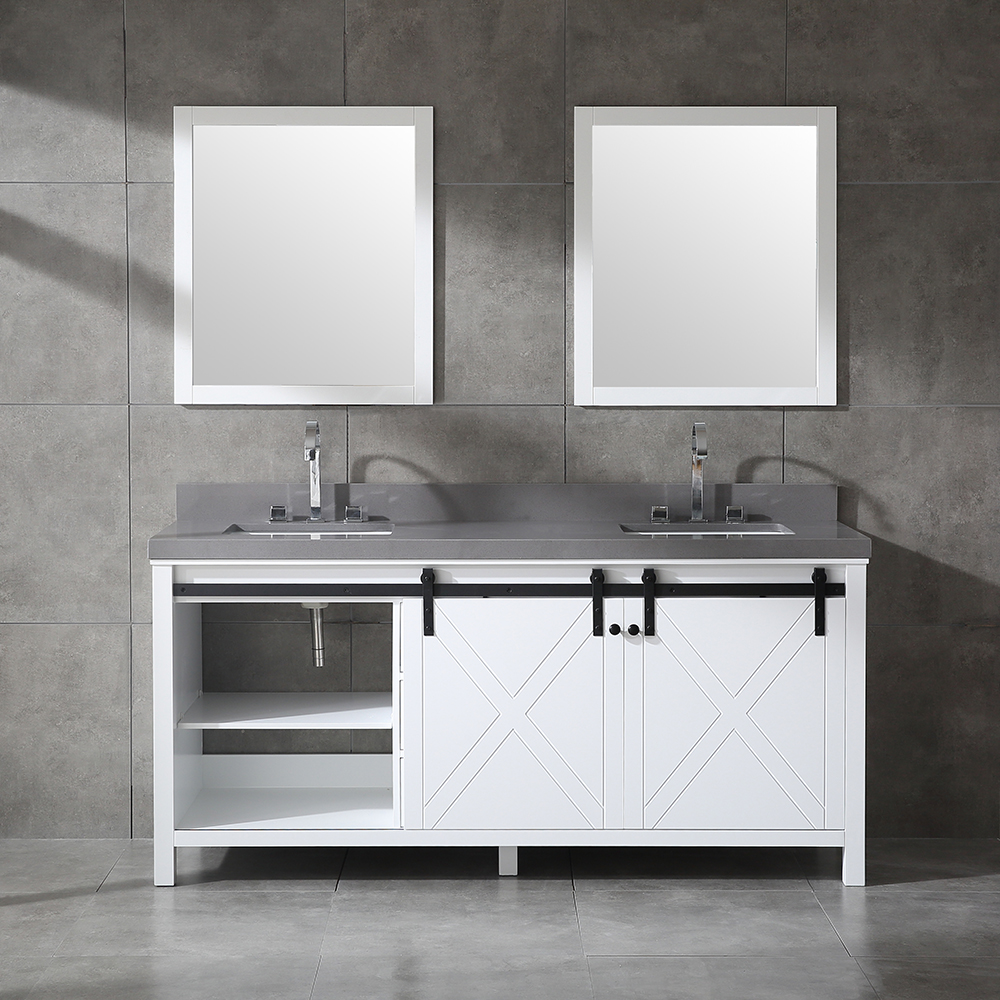 72 inch white free standing Bathroom Vanity