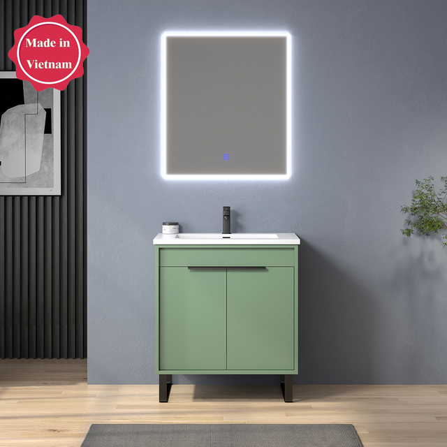 China floor mounted green Bathroom Vanity manufacturers, floor mounted