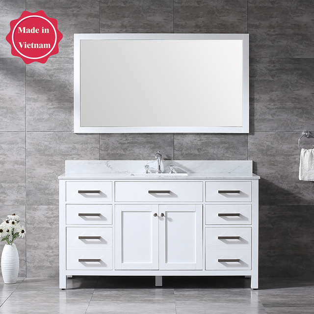 China free standing vintage 60 inch Bathroom Vanity manufacturers, free ...