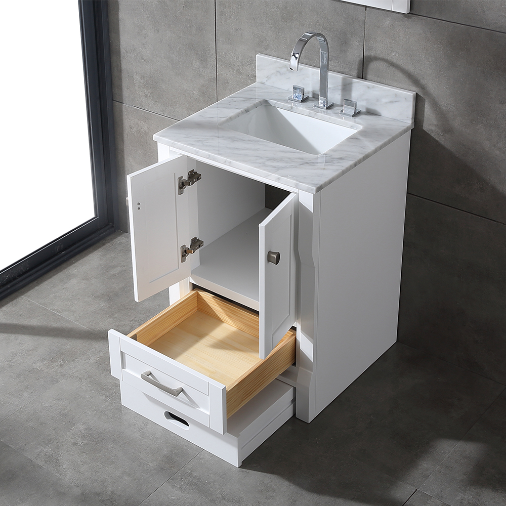 24 inch modern grey Bathroom Vanity