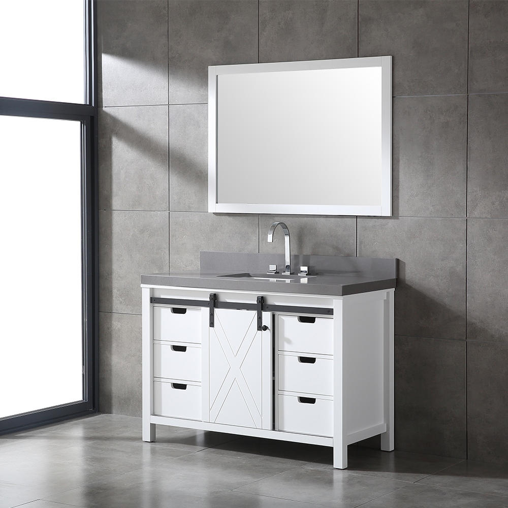 48 inch traditional white Bathroom Vanity