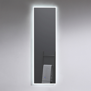 18inch dressing wall mounted bathroom defogging LED mirror