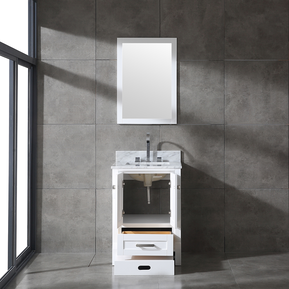 24 inch modern grey Bathroom Vanity